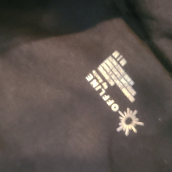 OFFLINE By Aerie OG Foldover High Waisted Super Flare Legging Med - Picture 3 of 5